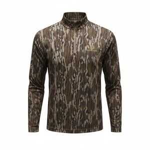 Paramount EHG Elite Kenai Camo Hunting Quarter Zip Pullover Top SZ L C420